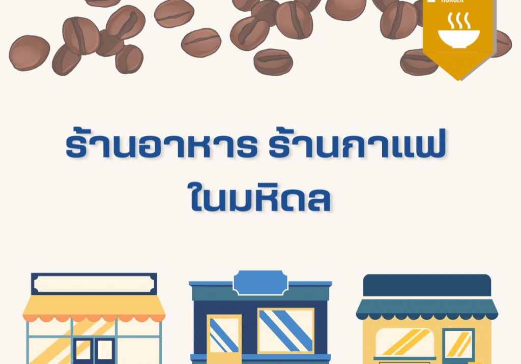 ร้านอาหาร ร้านกาแฟในมหิดล